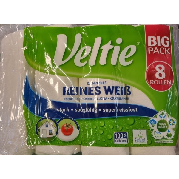 Veltie tørkerull 8rl