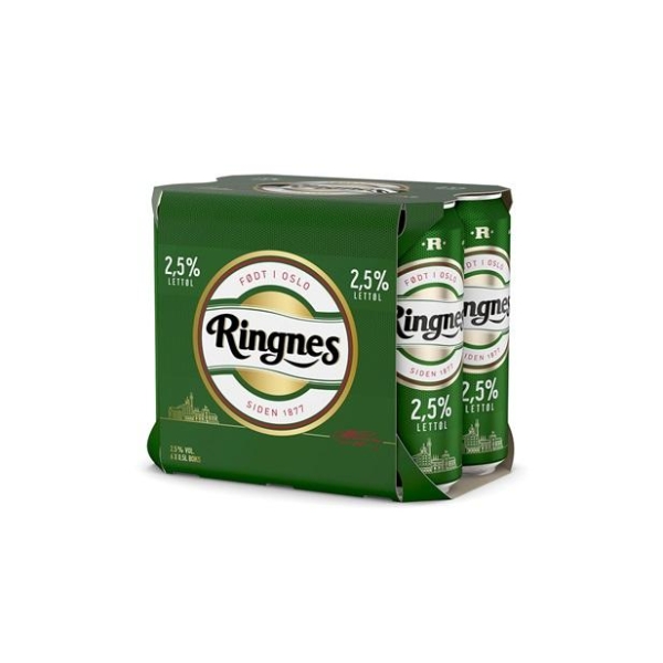 Ringnes Lettøl 6 x 0,5l