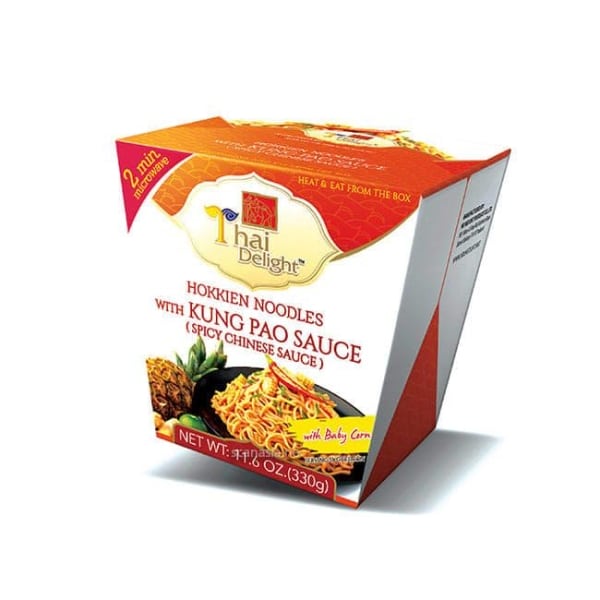 Thai Delight Hokkien Noodles With Kung Pao Sauce 330g