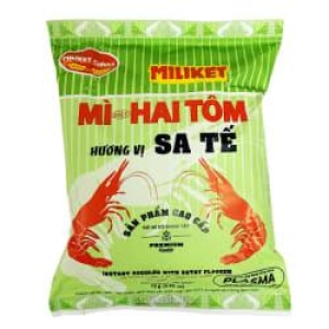 MILIKET Instant Noodles with satay flavour 75g