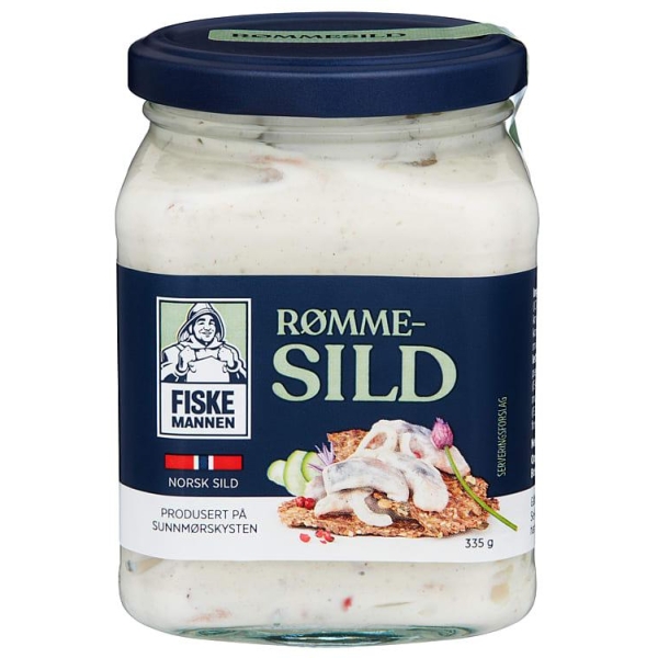 Rømmesild 335g Fiskemannen