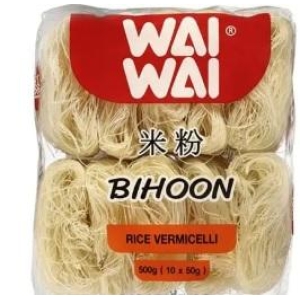 WAI WAI Rice Vermicelli (Bihoon) (10x50g) 500g