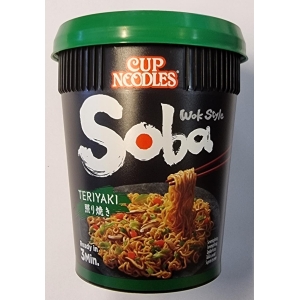 Nissin soba wok style teriyaki cup noodles 90g