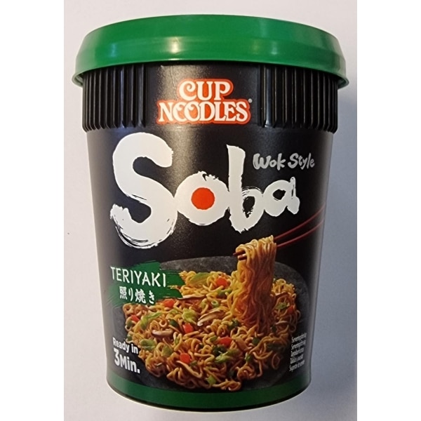 Nissin soba wok style teriyaki cup noodles 90g