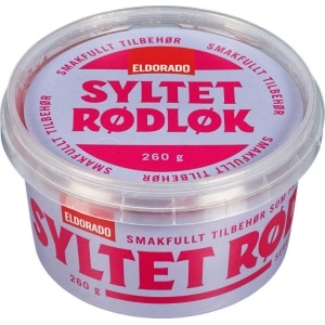 Rødløk Syltet 235g Eldorado