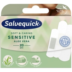 Plaster Sensitive Aloe Vera 20stk