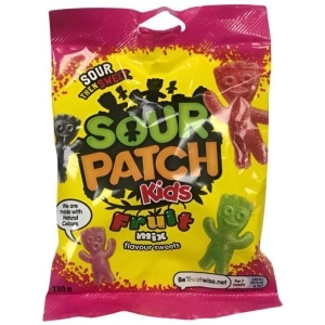 Fruit Mix 130g Sour Patch Kids