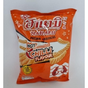 HANAMI Prawn Crackers Hot Chili 52g