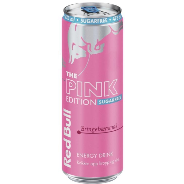 Red Bull Sukkerfri Pink Edition 473ml