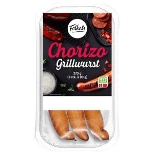 Pølse Chorizo 270g Folkets