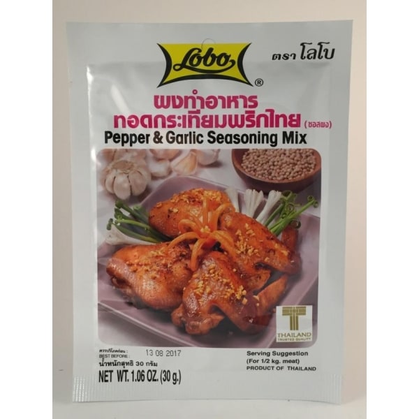 LOBO Pepper & Garlic Seasoning Mix (Gia Vi) 30g