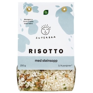 Risotto m/Steinsopp Økol 250g Superbra