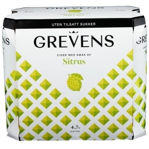 Grevens Cider Sitrus 0,5l x 6bx