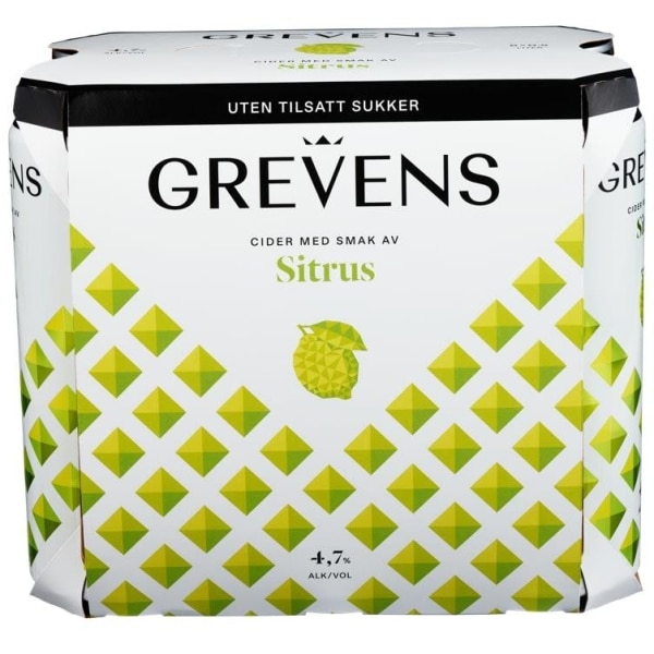 Grevens Cider Sitrus 0,5l x 6bx