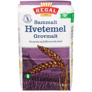 Hvetemel Sammalt Grov 1kg Regal