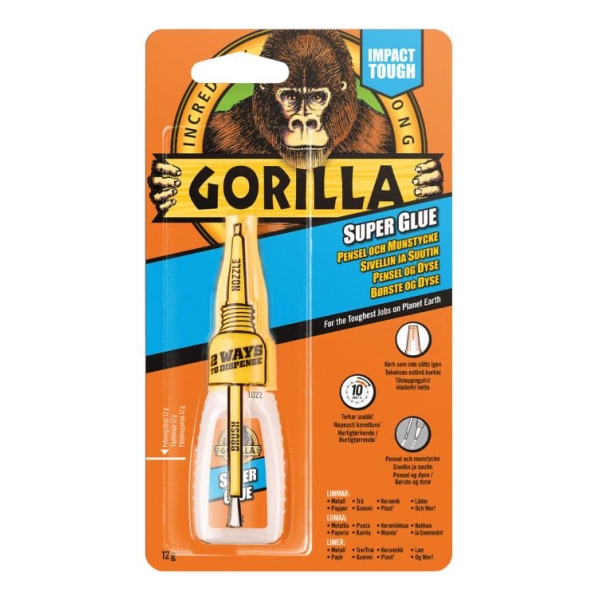 Superlim Brush&Nozzle 12g Gorilla