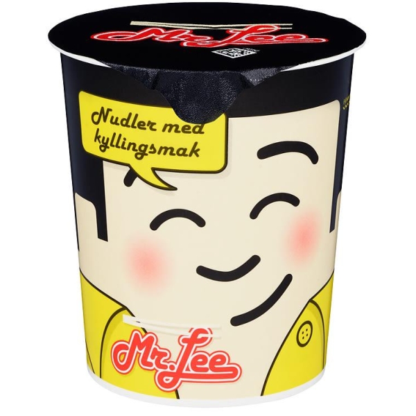Nudler i Kopp Kyllingsmak 65g Mr.Lee