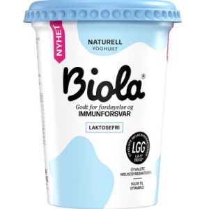 Biola Yoghurt Naturell 500g