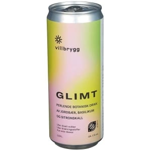 Glimt Jordbær 0,33L Bx Villbrygg
