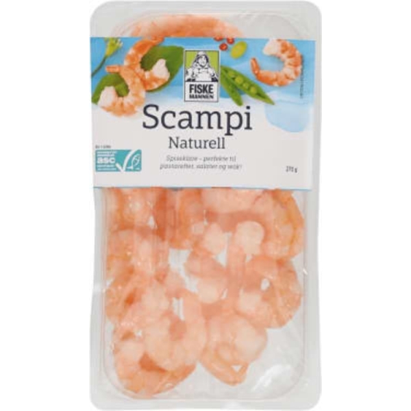 Scampi Asc 270g Fiskemannen