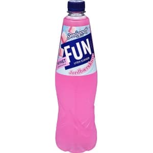Fun Light Jordbærskum 0,8L