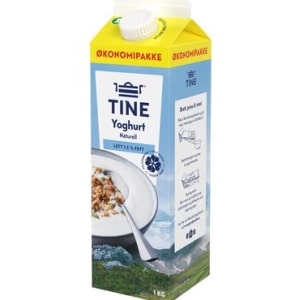 TINE Yoghurt Naturell Lett 1kg