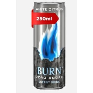 Burn White Citrus Zero 250ml boks