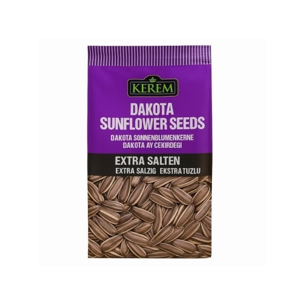 Kerem Solsikkefrø Dakota Ristet & Ekstra Saltet 225g