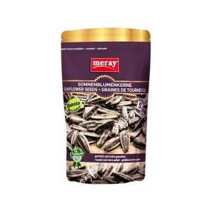 Meray Solsikkefrø Dakota Ristet & Ekstra Saltet 125g