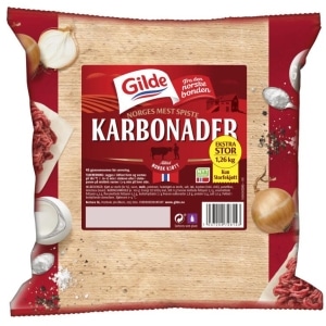 Karbonader 1,26kg Gilde