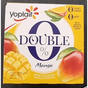 Yoplait Double 0% Mango 4x125g