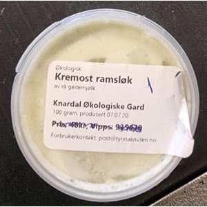 Kremost ramsløk økologisk 100g Knardal Økologiske gard