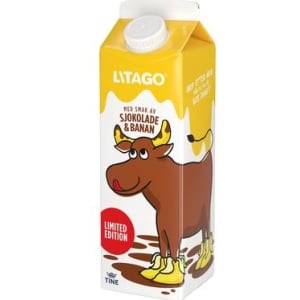 Litago Sjokolade & Banan ½ liter
