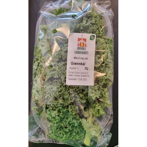 Grønnkål økologisk 200g