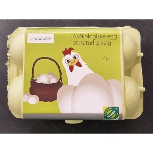 Egg Økologisk XL 6stk Knardal Økologiske gard