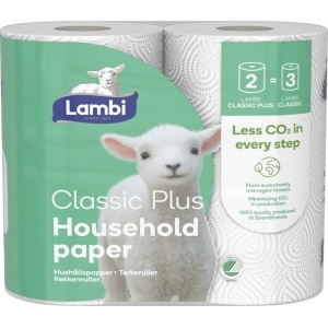 Tørkerull 2pk Plus Lambi