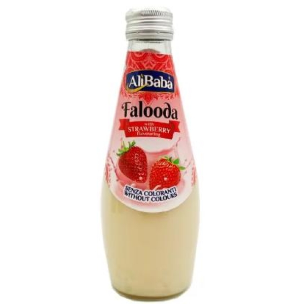 Alibaba Falooda Drink Strawberry 290ml