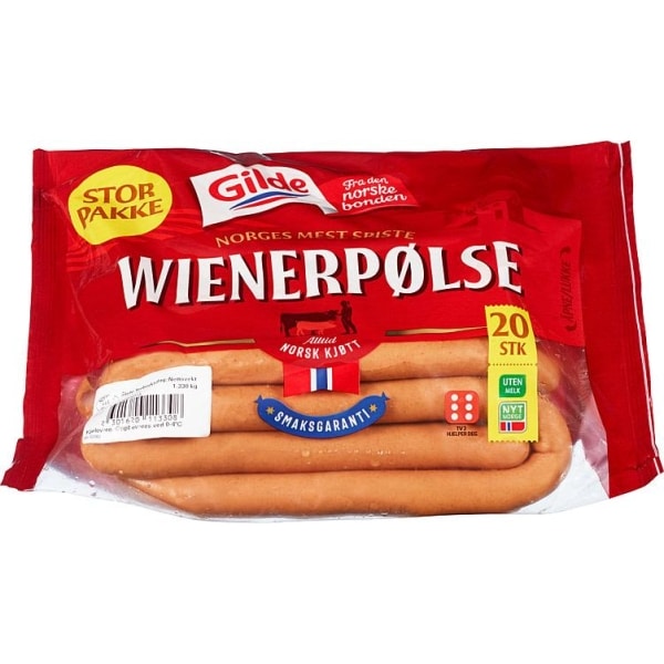 Wienerpølse kg Gilde