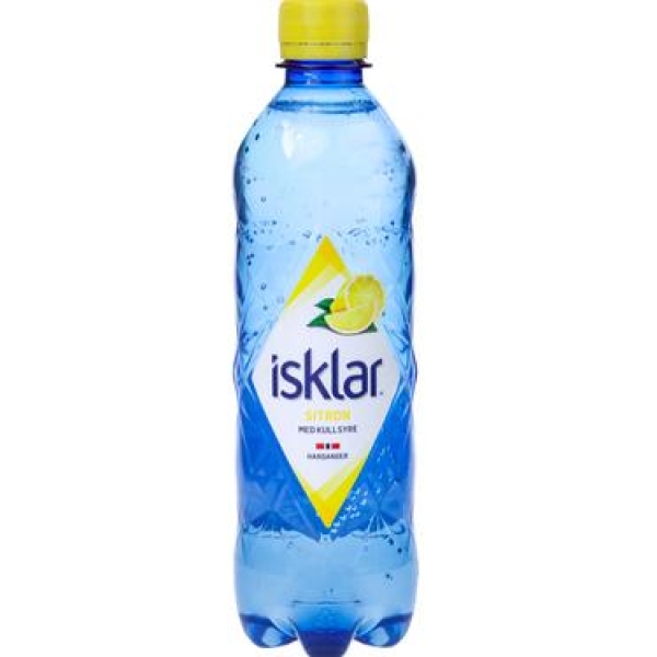 Isklar Sparkling Sitron 500ml