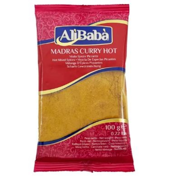 Alibaba Madras Curry Powder Hot 100g