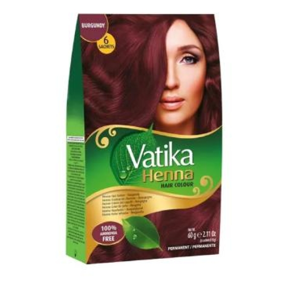 Vatika Hair Colour Burgundy 60g