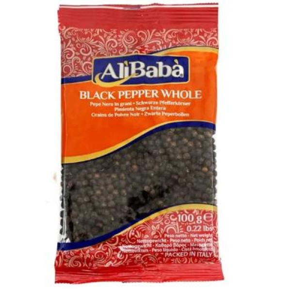 Alibaba Black Pepper Whole 100g