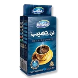 Haseeb Coffee Plus Cardamom Blue 200g