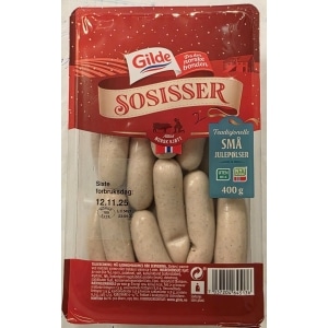 Sosisser 400g Gilde
