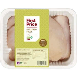 Kyllingfilet 1,4kg First Price