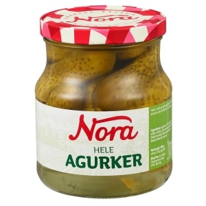 Agurker Hele 580g Nora
