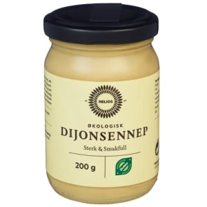 Sennep Dijon Økologisk 200g Helios