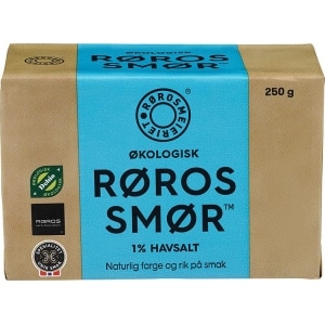 Røros Smør 1% Salt 250g Øko Rørosmeieriet