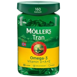 Møllers Omega-3 Trankapsler 160stk