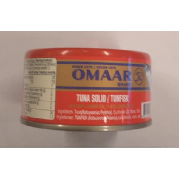 Omaar Tunfisk i olje 185g